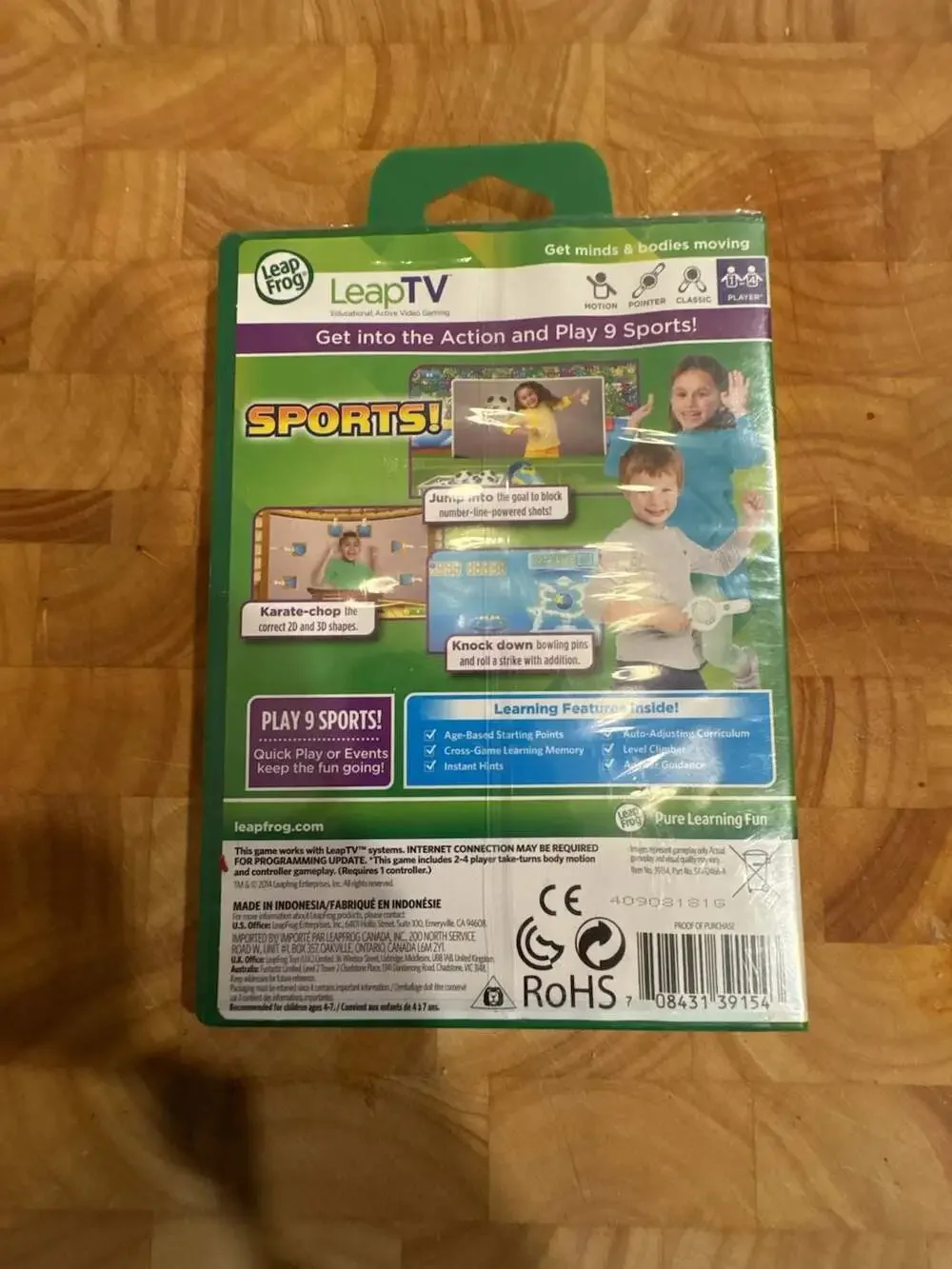 LeapFrog LeapTV‎ Sports! Educational Video Game